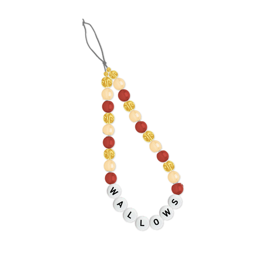 WALLOWS BEADED PHONE CHARM