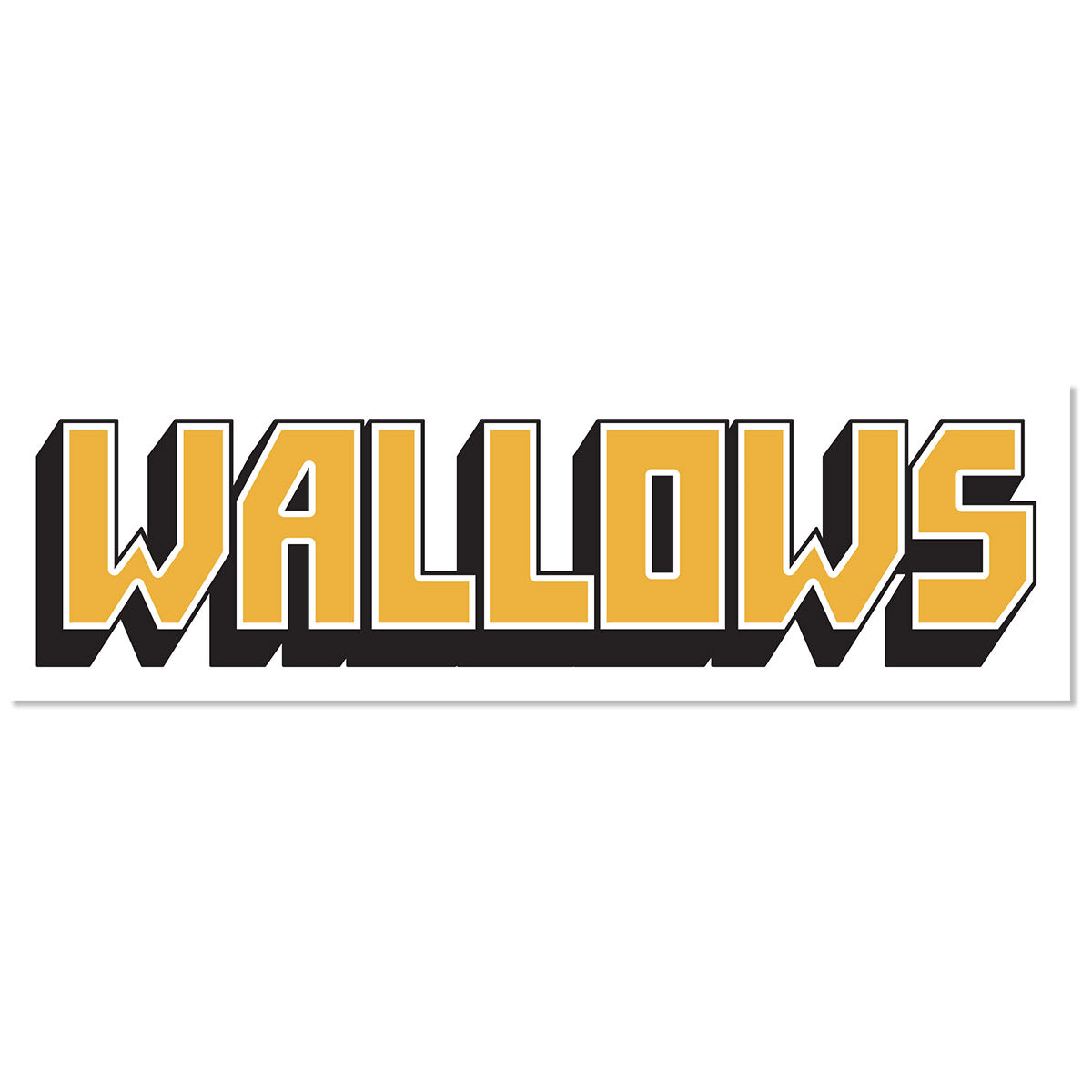 LOGO VINYL BUMPER STICKER
