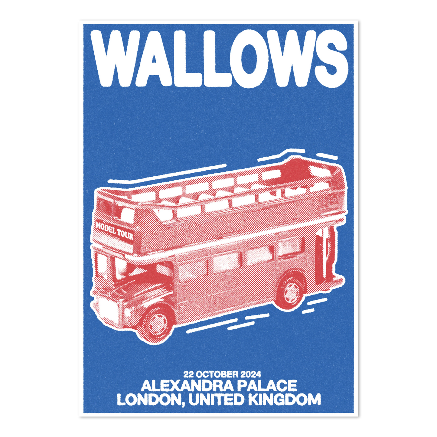 London, UK – 22/10/24 Screenprinted Poster