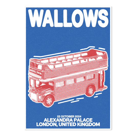 London, UK – 22/10/24 Screenprinted Poster