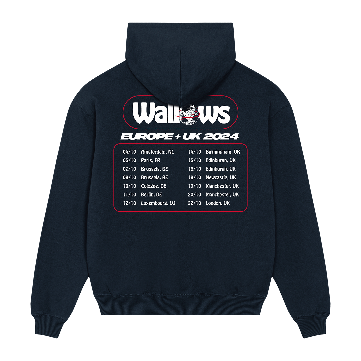 Globe World Tour Pullover Hoodie